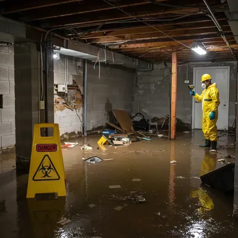 Flooded Basement Electrical Hazard in Keystone, CO Property